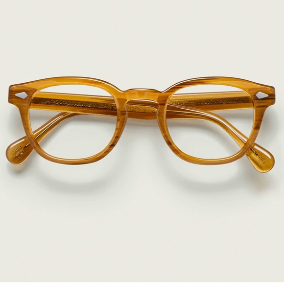Moscot Lemtosh eyeglasses frames in blonde - Picture 1 of 9